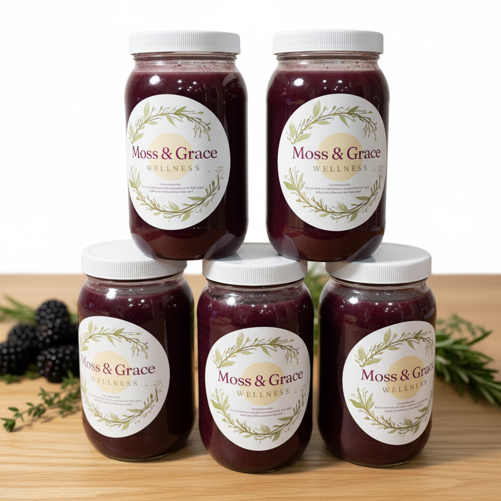 Blueberry Sea Moss Gel