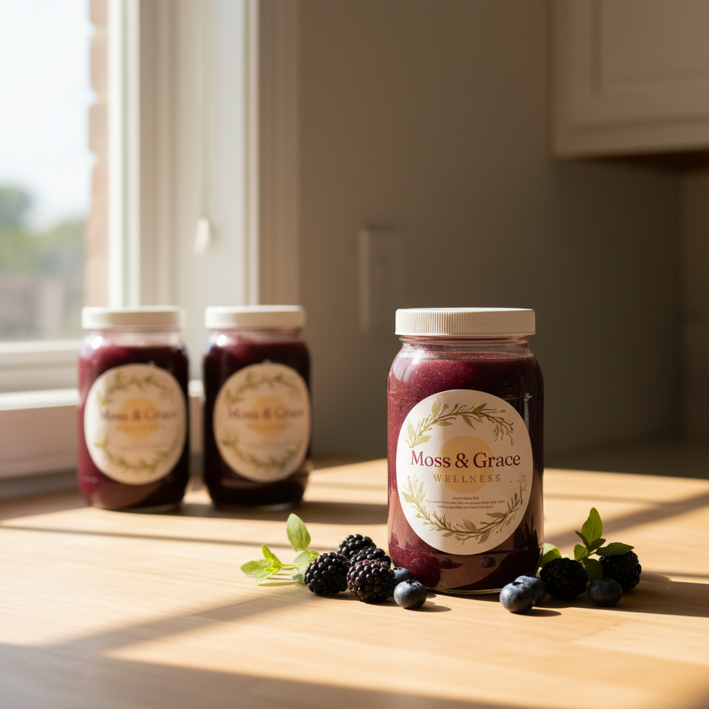 Blueberry Sea Moss Gel